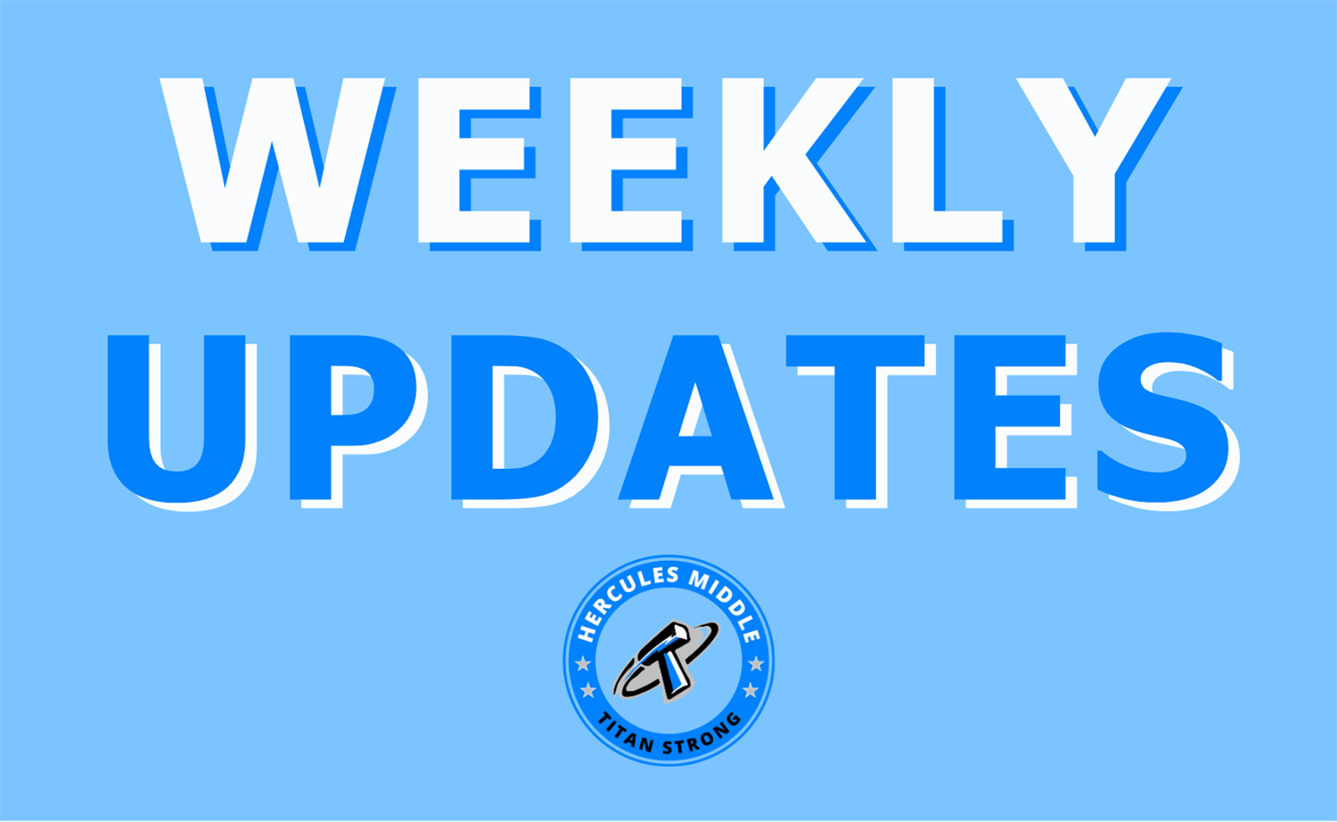  Weekly Updates